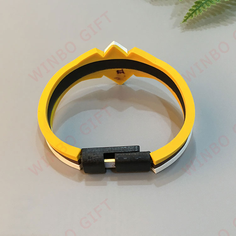 usb充电数据线硅胶手环